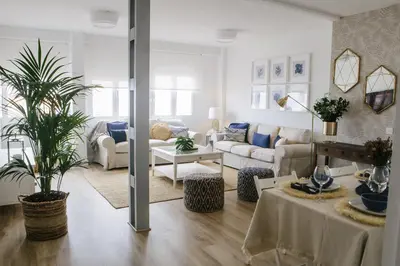 Zona de estar de Stylish City Vacation Gran Canaria