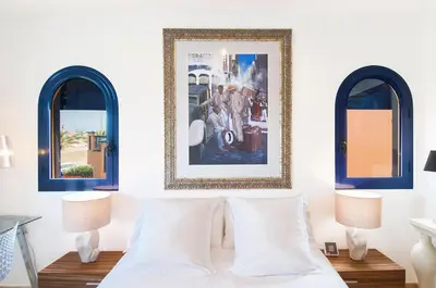 Cama o camas de una habitación en Meloneras Suites