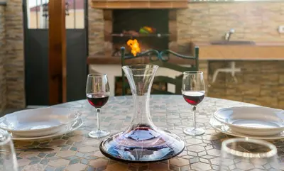Bebidas en Villa, Private heated pool and jacuzzi .