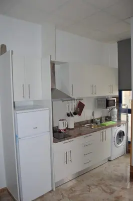 Una cocina o zona de cocina en Apartamento Agaete beach 4B