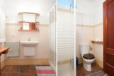 Un baño de Casa El Roque