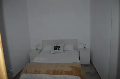Cama o camas de una habitación en apartamento agaete Beach 4a