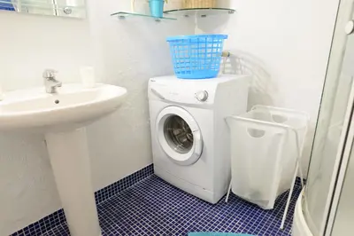 Un baño de ACOGEDORA CASITA CERCA DEL MAR