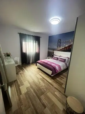 Cama o camas de una habitación en Spacious Apartment in Las Palmas 80 m² with Air Conditioning