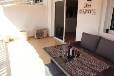 Zona de estar de Casa Romantica de Balcon de Amadores