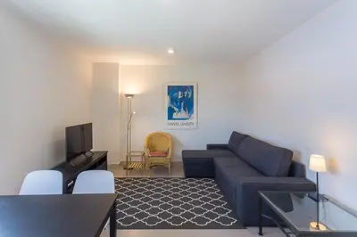 Zona de estar de Apartamento Las Canteras Beachway