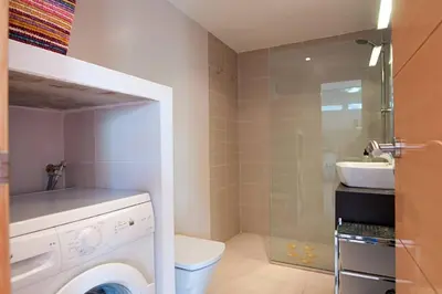 Un baño de Sonora Aircon Bungalow 90