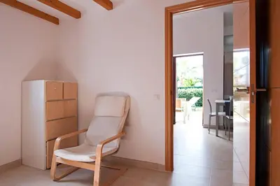 Zona de estar de Sonora Aircon Bungalow 90