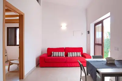 Zona de estar de Sonora Aircon Bungalow 90