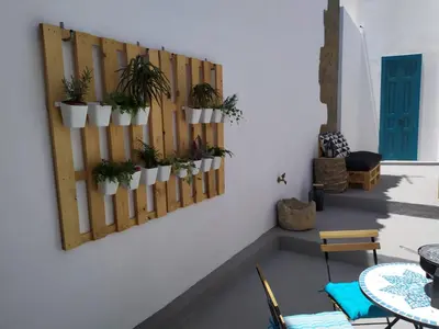 Zona de estar de La Casita de Ainhoa