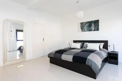 Cama o camas de una habitación en Casa Sirena
