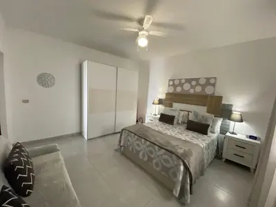 Cama o camas de una habitación en Casa Kevin