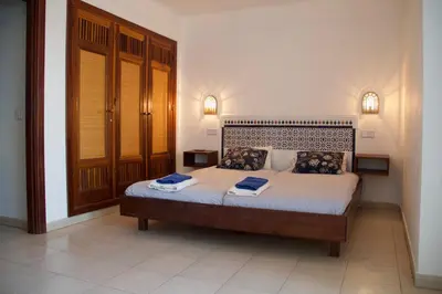Cama o camas de una habitación en Luxury Villa del Mar - Bahia Feliz