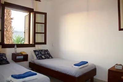Cama o camas de una habitación en Luxury Villa del Mar - Bahia Feliz