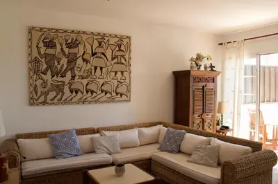 Zona de estar de Luxury Villa del Mar - Bahia Feliz