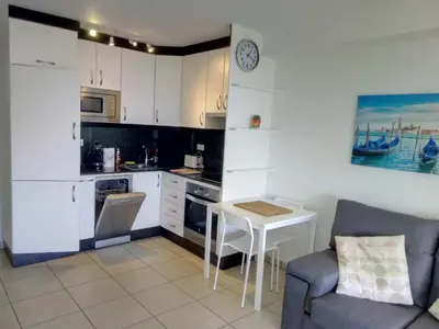 Una cocina o zona de cocina en Dunatlantico