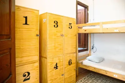 Cama o camas de una habitación en Lua Lua Hostel Las Palmas