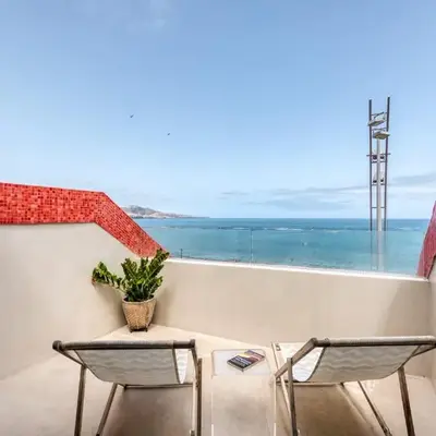 Nice beach views with terrace By CanariasGetaway