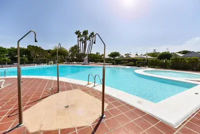 Piscina en o cerca de Bungalows Playa Flor, Campo Internacional, Maspalomas.