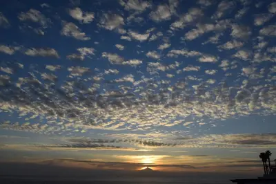 Amanecer o atardecer desde el apartamento o alrededores