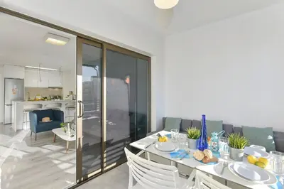 Una cocina o zona de cocina en Iguazu apartment 2 bedr