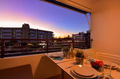 Un balcón o terraza de Iguazu apartment 2 bedr