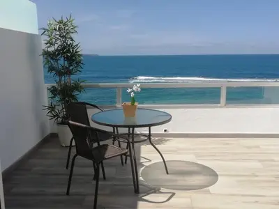 Vista general del mar o vista desde el apartamento