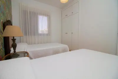 Cama o camas de una habitación en Sea View Meloneras Terrace Duplex +Wifi +Barbecue
