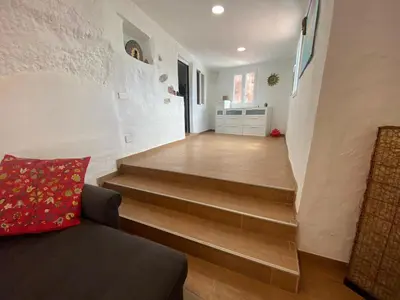 Zona de estar de Casas Cuevas Tecen Valsequillo