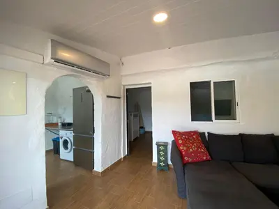 Zona de estar de Casas Cuevas Tecen Valsequillo