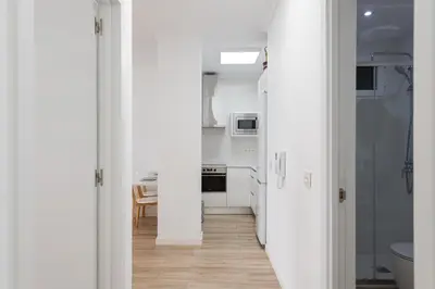 Una cocina o zona de cocina en Living Las Canteras Homes - BEACHFRONT CASA DEL SUNSET