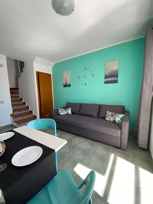 Zona de estar de Bungalow Green Oasis Maspalomas