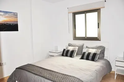 Cama o camas de una habitación en Casa Lucía