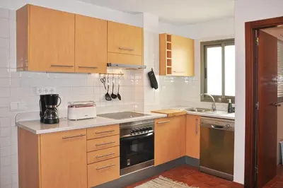 Una cocina o zona de cocina en Casa Lucía