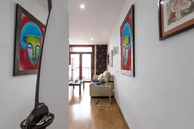 Plano de Aurora Beach Apartment