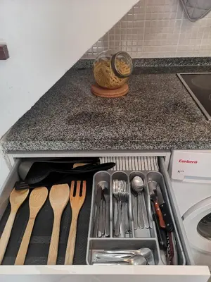 Una cocina o zona de cocina en Maspalomas Casa La Loba