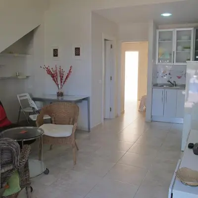 Una cocina o zona de cocina en Little Venice Apartment in Puerto de Mogan by El Sirocco