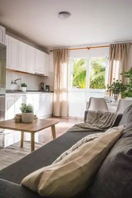 Una cocina o zona de cocina en Acogedor Apartamento Gara 54 Arguineguin