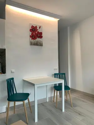Plano de Calm, Cosy and Bright apartment renovated in playa del ingles- WiFi free