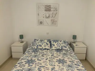 Cama o camas de una habitación en Bungalows Paraiso Tropical