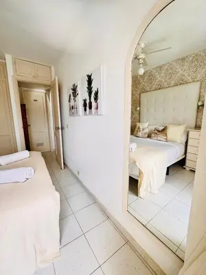 Cama o camas de una habitación en Atlantic Ocean & Beach Views - Playa Del Cura