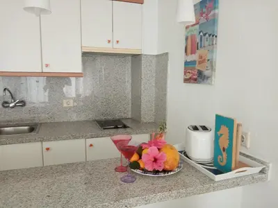 Una cocina o zona de cocina en Apartamento en Puerto Rico