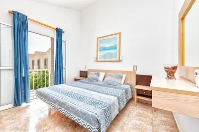 Cama o camas de una habitación en DUPLEX en PARAÍSO
