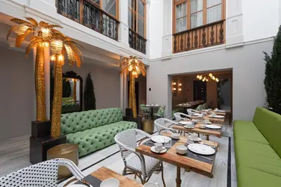 Zona de estar de Boutique Hotel Cordial Malteses