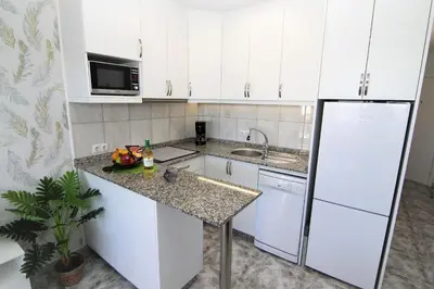 Una cocina o zona de cocina en Apartments ALOE TOP FLOOR