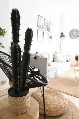 Zona de estar de City center nearby the beach +3Bed +2Bath +Wifi
