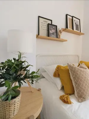 Cama o camas de una habitación en City center nearby the beach +3Bed +2Bath +Wifi