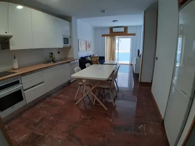 Una cocina o zona de cocina en Edificio Gaviota 2