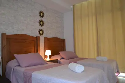 Cama o camas de una habitación en VV 501 Vista Mar con Balcón