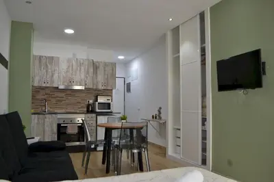 Una cocina o zona de cocina en VV 402 Vista Mar con Balcón